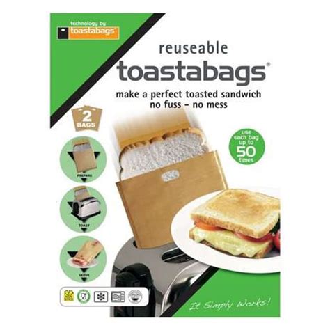 toastabags dm  Simply make your sandwich, place it in the toastabag and pop the bag in your toaster